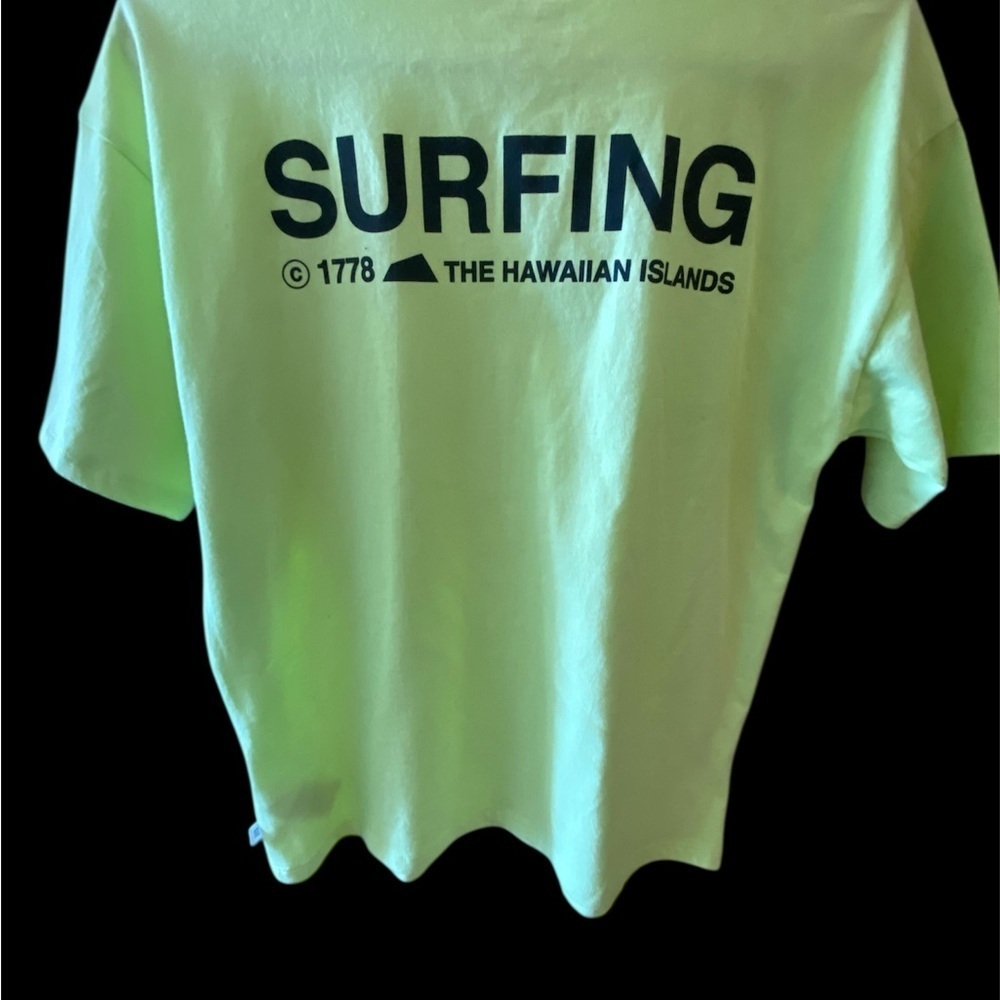 Gap Kids Surfing Graphic T-Shirt in Light Green - Picture 3 of 4